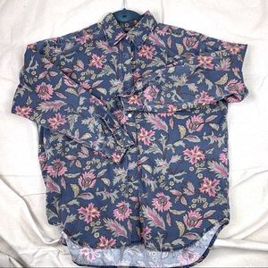 Vintage Guess Jeans Floral Button Down